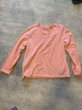 Orvis Pink Crewneck Sweatshirt